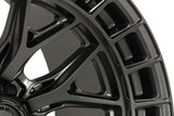 24" Vossen HFX1 Matte Gunmetal 24x12 Wheels Fits Chevy Silverado HD 2001-2010