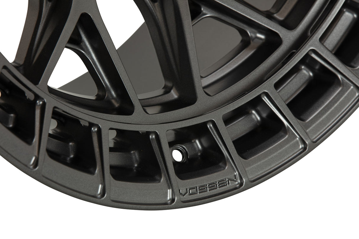 20" Vossen HFX1 Matte Gunmetal 20x10 Concave Wheels Rims Fits RAM 2500 3500