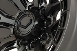 22" Vossen HFX1 Matte Gunmetal 22x12 Concave Wheels Fits GMC Sierra HD 2001-2010