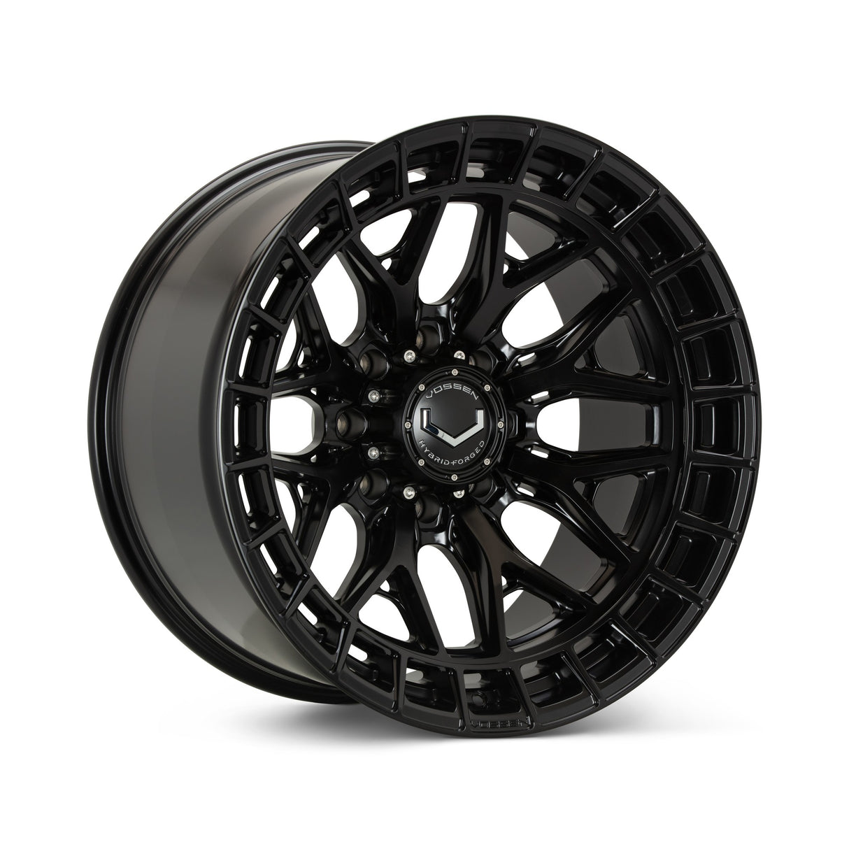 20" Vossen HFX1 Satin Black 20x10 Concave Wheels Fits GMC Sierra HD 2001-2010