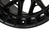 20" Vossen HFX1 Satin Black 20x10 Wheels Fits Chevy Silverado HD 2001-2010