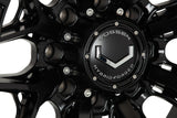 24" Vossen HFX1 Satin Black 24x12 Wheels Fits Chevy Silverado 2500HD 3500HD