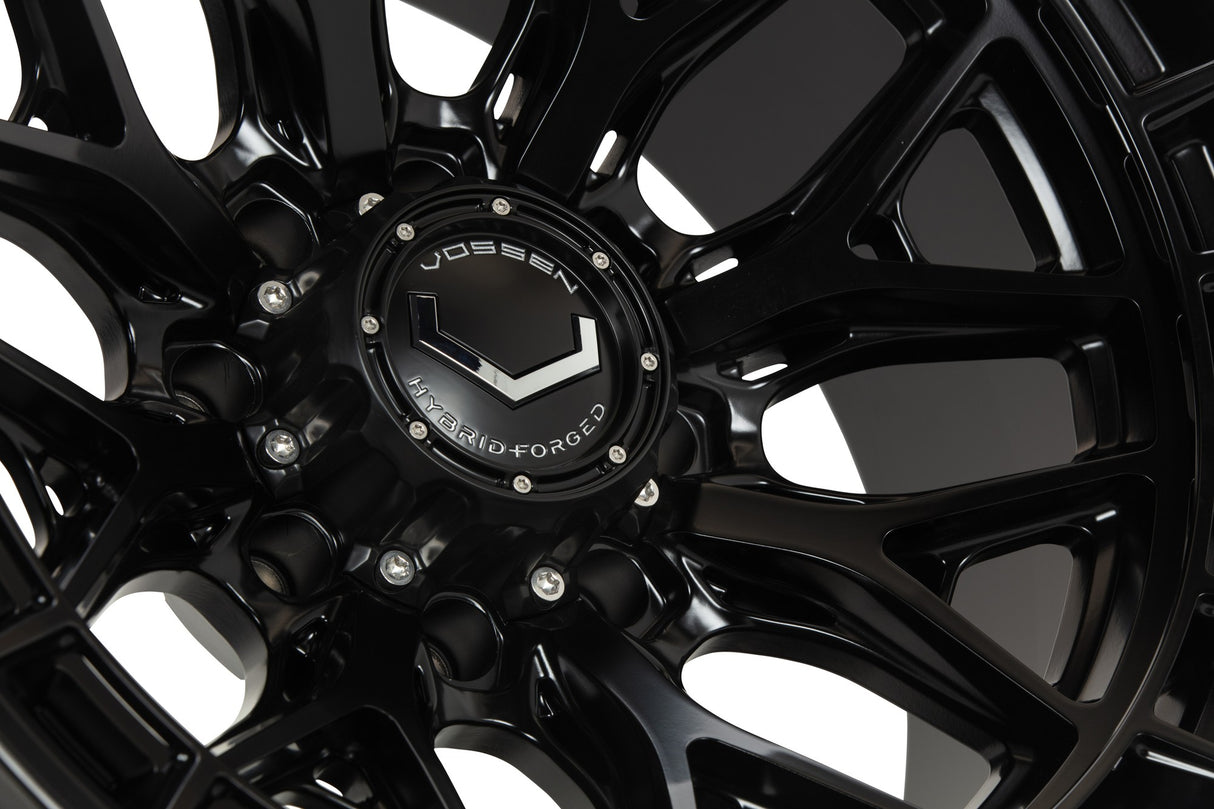 22" Vossen HFX1 Satin Black 22x12 Concave Wheels Fits GMC Sierra HD 2001-2010