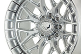 22" Vossen HFX1 Silver Polished 22x12 Wheels Fits GMC Sierra 2500HD 3500HD