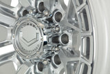 22" Vossen HFX1 Silver Polished 22x10 Concave Wheels Rims Fits RAM 2500 3500