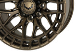20" Vossen HFX1 Terra Bronze 20x9 Concave Wheels Fits GMC Sierra HD 2001-2010