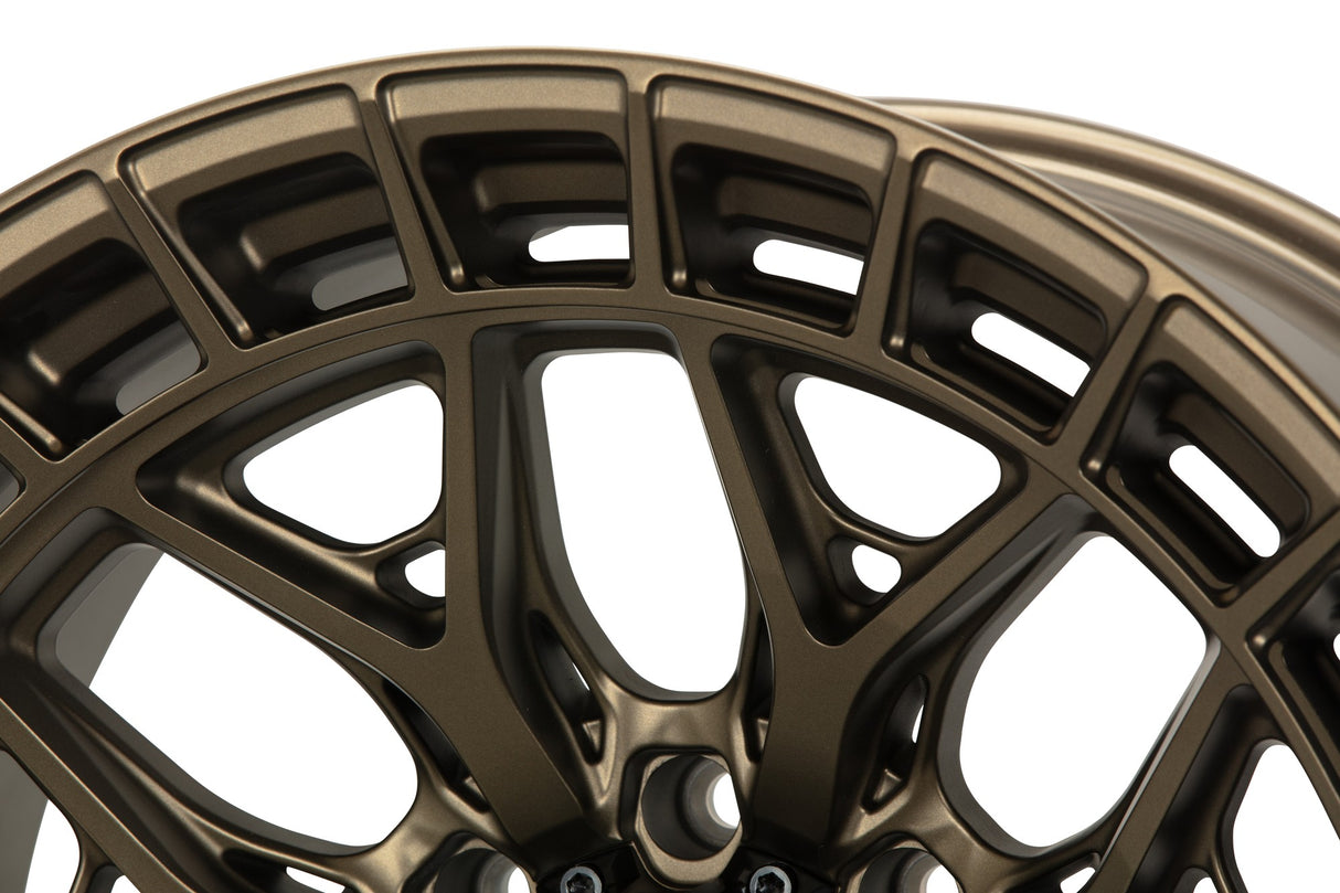 20" Vossen HFX1 Terra Bronze 20x10 Concave Wheels Fits GMC Sierra 2500HD 3500HD