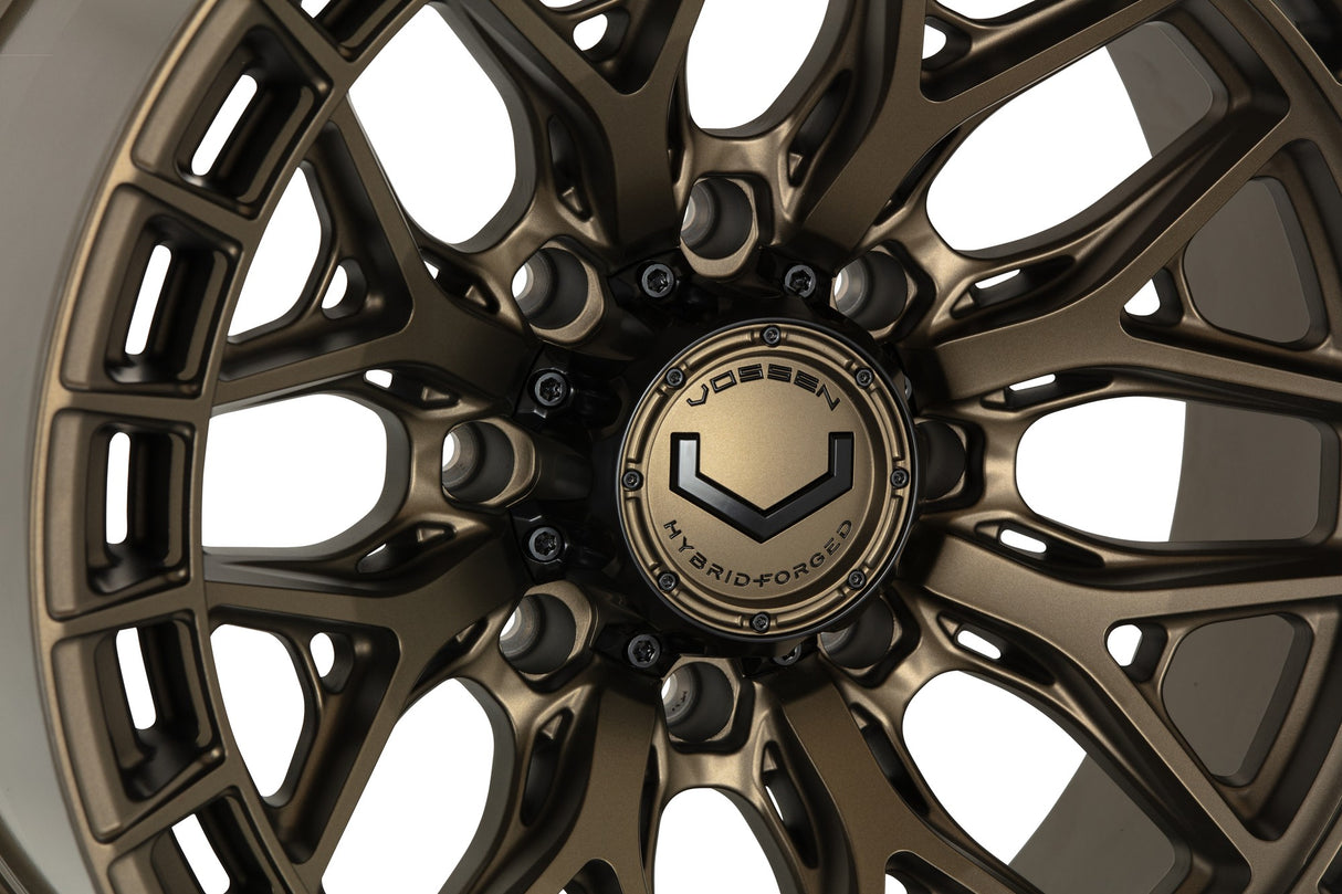 22" Vossen HFX1 Terra Bronze 22x12 Wheels Fits Chevy Silverado HD 2001-2010