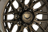 20" Vossen HFX1 Terra Bronze 20x9 Wheels Fits Chevy Silverado 2500HD 3500HD