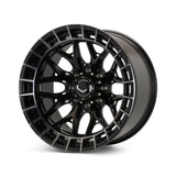 24" Vossen HFX1 Tinted Gloss Black 24x12 Concave Wheels Rims Fits RAM 2500 3500