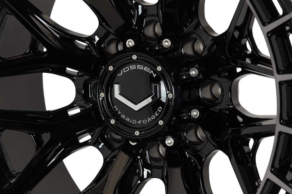 24" Vossen HFX1 Tinted Gloss Black 24x12 Concave Wheels Rims Fits RAM 2500 3500