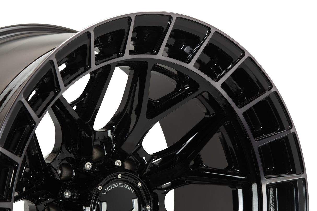 22" Vossen HFX1 Tinted Gloss Black 22x12 Wheels Fits GMC Sierra 2500HD 3500HD