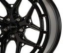 19" Vossen HFX1 Gloss Black 19x8.5 Concave Wheels Rims Fits Audi S6
