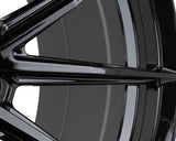 20" Vossen HFX2 Gloss Black 20x9 20x10.5 Concave Wheels Fits Infiniti G37 G37S