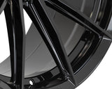 20" Vossen HFX2 Gloss Black 20x9 20x10.5 Concave Wheels Fits BMW 430i Gran Coupe