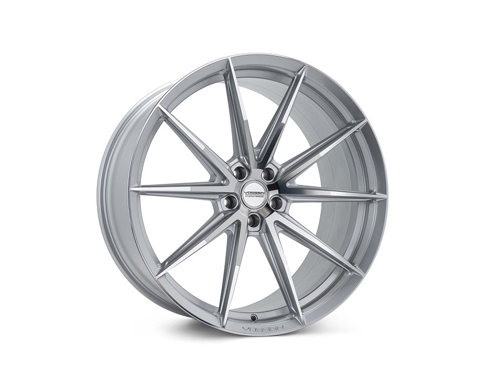 20" Vossen HFX2 Silver Polished 20x9 20x10.5 Concave Wheels Fits BMW 745 750 760