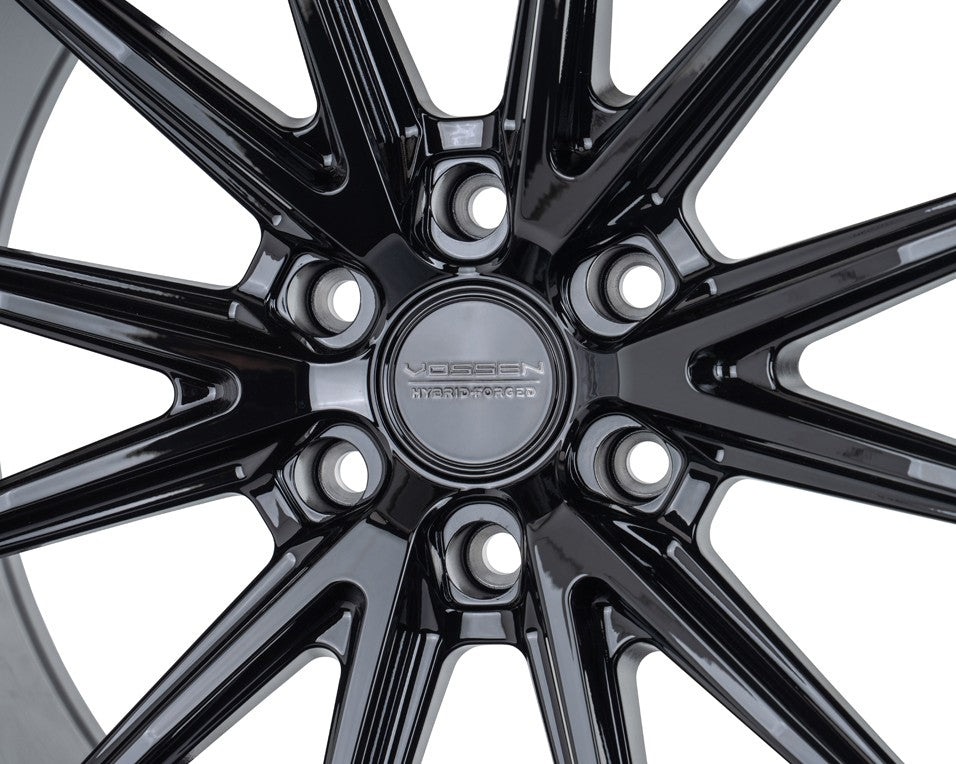 24" Vossen HFX2 Gloss Black 24x10 Concave Wheels Rims Fits RAM 1500