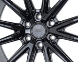 24" Vossen HFX2 Gloss Black 24x10 Concave Wheels Rims Fits Ford F150 2021 and Up