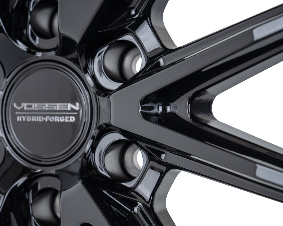 20" Vossen HFX2 Gloss Black 20x9.5 Concave Wheels Rims Fits Jeep Wagoneer