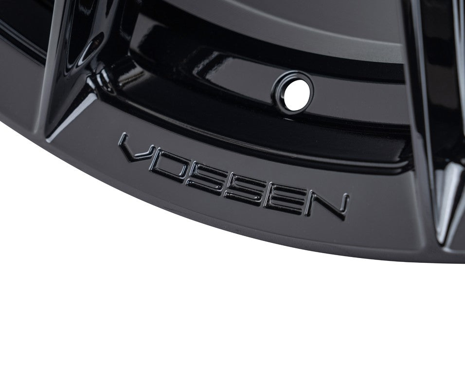 22" Vossen HFX2 Gloss Black 22x9.5 Concave Wheels Rims Fits Lexus LX600 LX700h