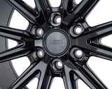 20" Vossen HFX2 Gloss Black 20x9.5 Concave Wheels Rims Fits Lexus LX600 LX700h