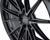 20" Vossen HFX2 Gloss Black 20x9.5 Concave Wheels Fits Toyota Sequoia 3rd Gen