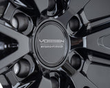 17" Vossen HFX2 Gloss Black 17x9 Concave Wheels Rims Fits Lexus GX550