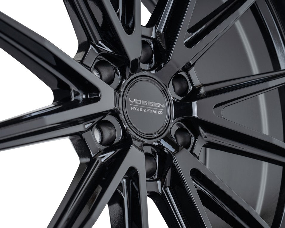 20" Vossen HFX2 Gloss Black 20x9.5 Concave Wheels Fits Ford F150 2021 and Up
