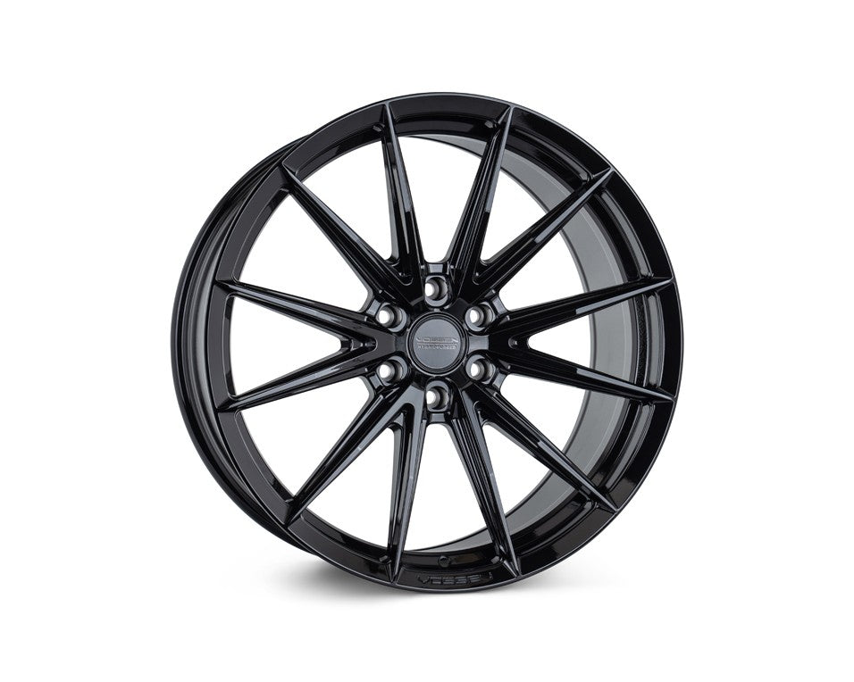 22" Vossen HFX2 Gloss Black 22x9.5 Concave Wheels Fits Toyota Tacoma 2nd Gen