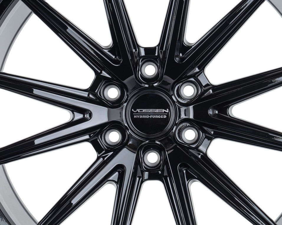 24" Vossen HFX2 Gloss Black 24x10 Concave Wheels Rims Fits Ford F150 2015-2020