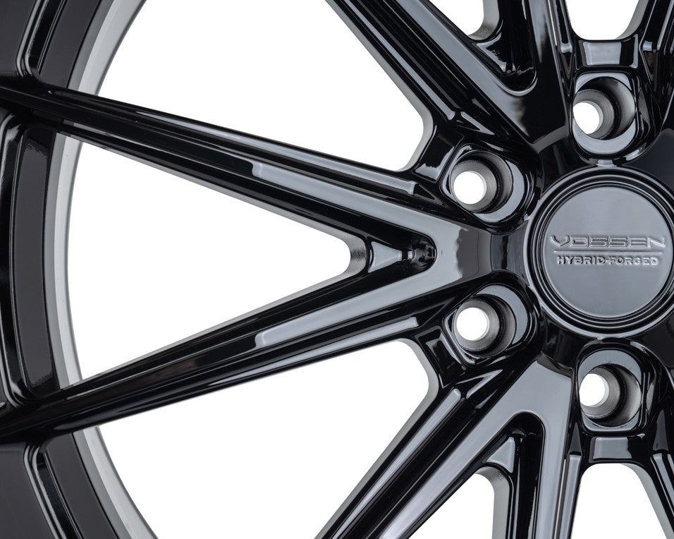 22" Vossen HFX2 Gloss Black 22x9.5 Concave Wheels Rims Fits RAM 1500