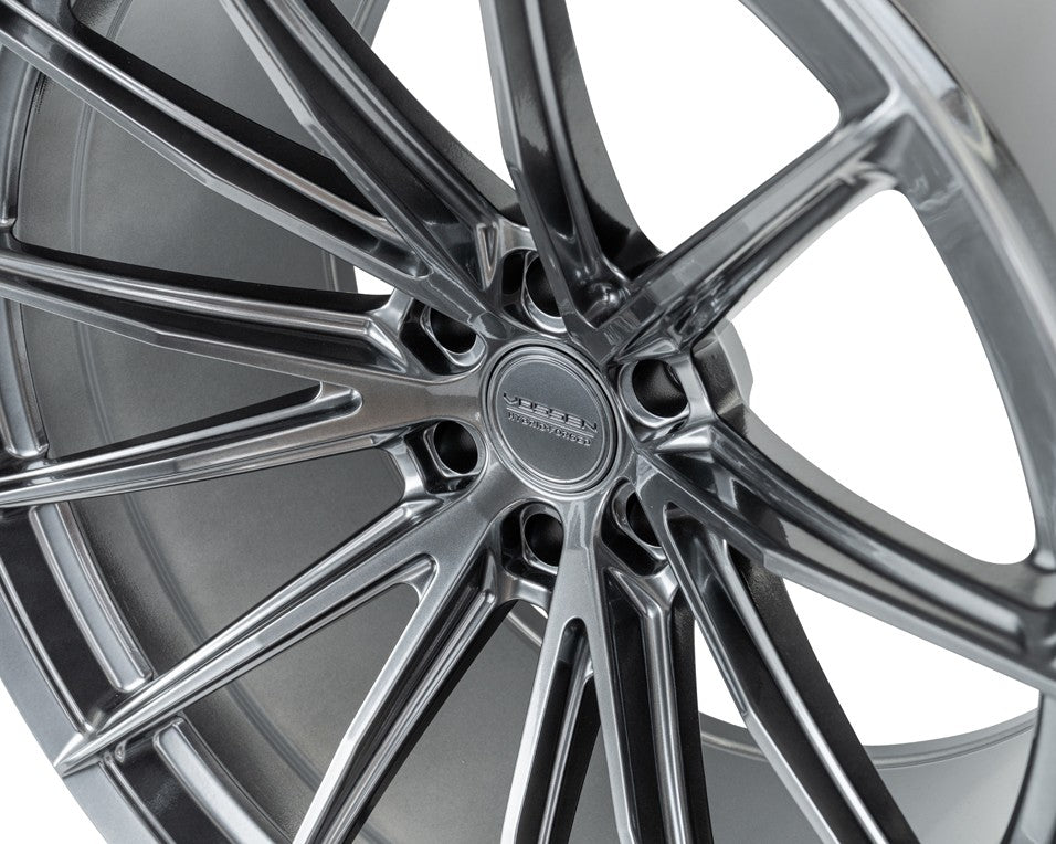 18" Vossen HFX2 Hyper Gunmetal 18x9 Concave Wheels Rims Fits Lexus GX460