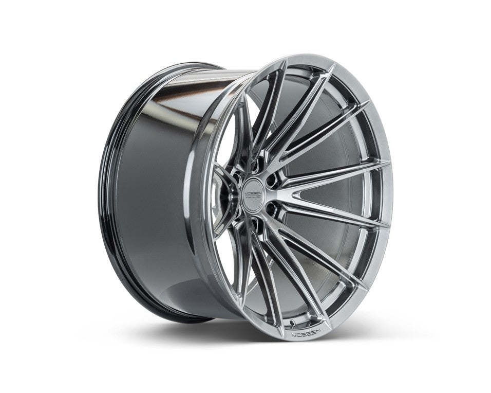 22" Vossen HFX2 Hyper Gunmetal 22x9.5 Concave Wheels Fits Lexus LX600 LX700h