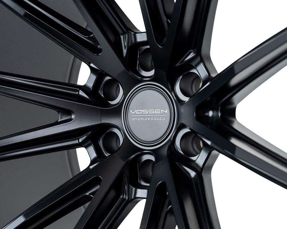 22" Vossen HFX2 Satin Black 22x12 Concave Wheels Rims Fits Ford F150 2021 and Up