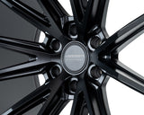22" Vossen HFX2 Satin Black 22x12 Concave Wheels Rims Fits Ford F150 2021 and Up