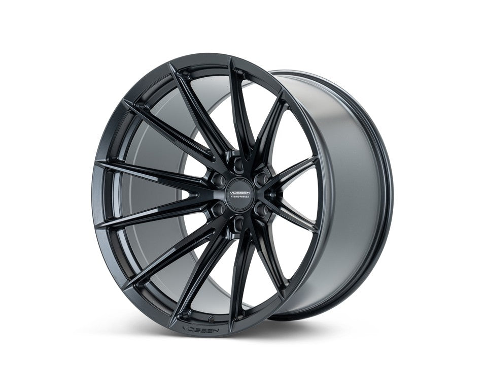 22" Vossen HFX2 Satin Black 22x12 Concave Wheels Rims Fits RAM 1500 TRX