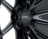 22" Vossen HFX2 Satin Black 22x12 Concave Wheels Rims Fits RAM 1500 TRX