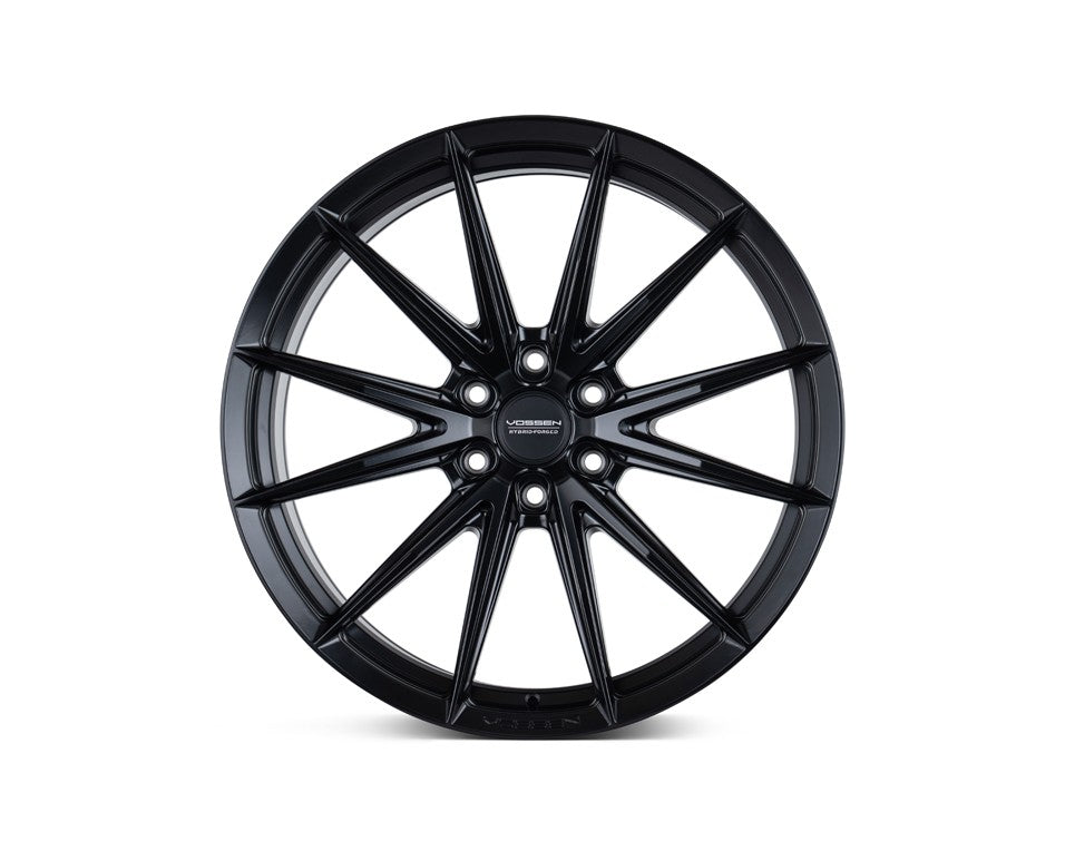 22" Vossen HFX2 Satin Black 22x9.5 Concave Wheels Rims Fits Lexus GX550