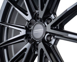 17" Vossen HFX2 Satin Black 17x9 Concave Wheels Rims Fits Ford Ranger Raptor
