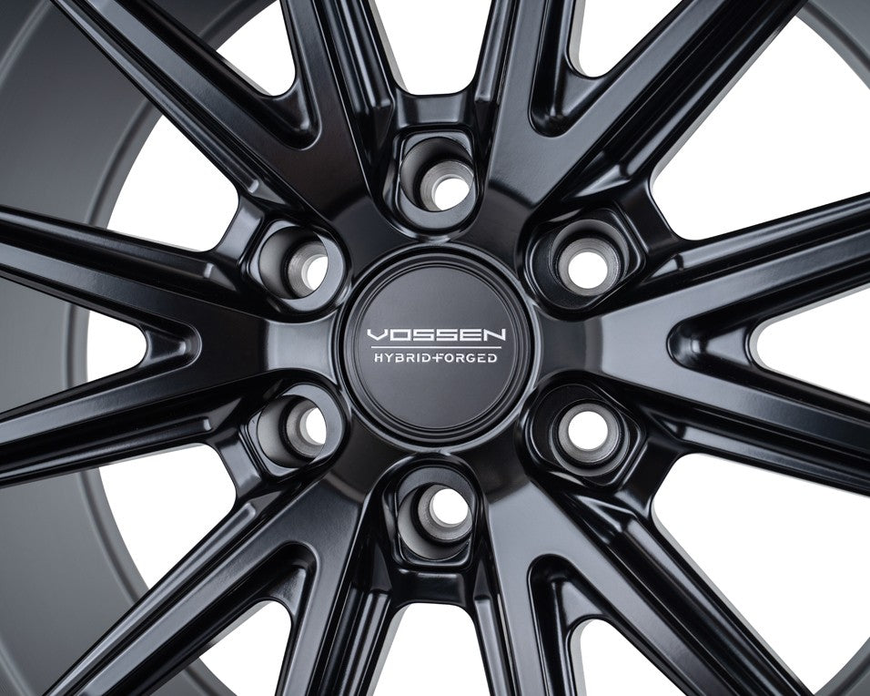 18" Vossen HFX2 Satin Black 18x9 Concave Wheels Rims Fits Ford Bronco