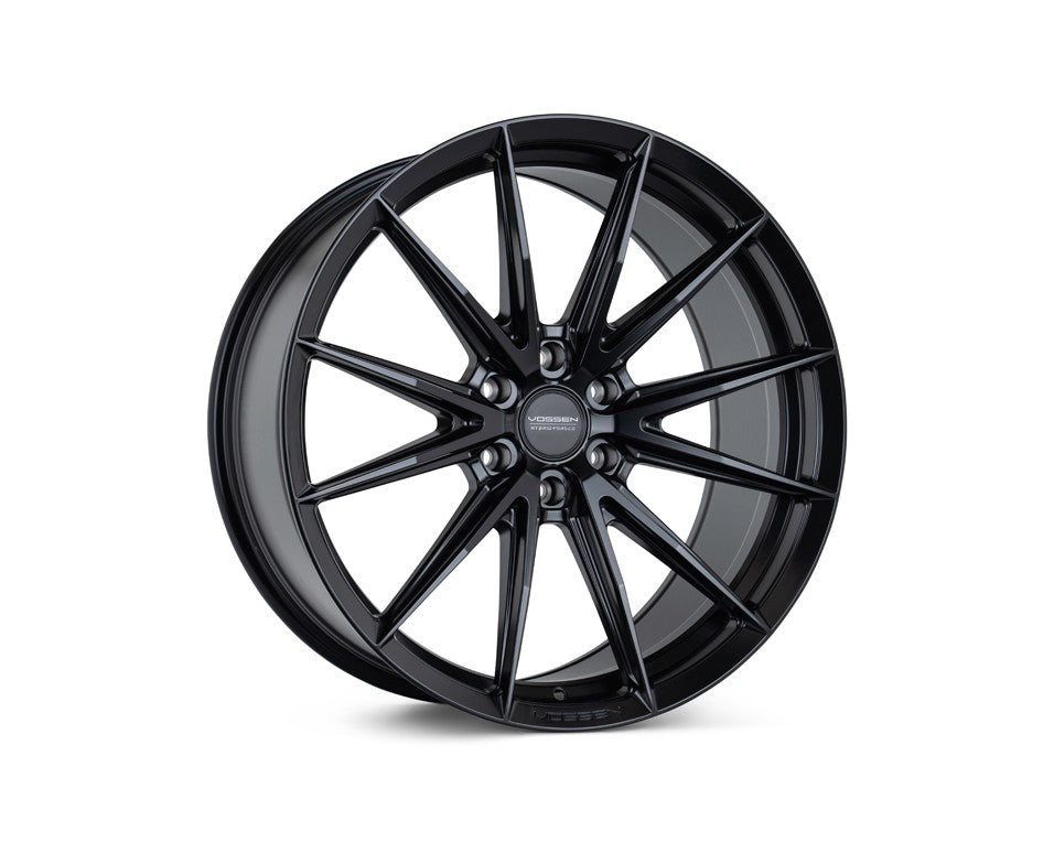 20" Vossen HFX2 Satin Black 20x9.5 Concave Wheels Rims Fits Lincoln Navigator