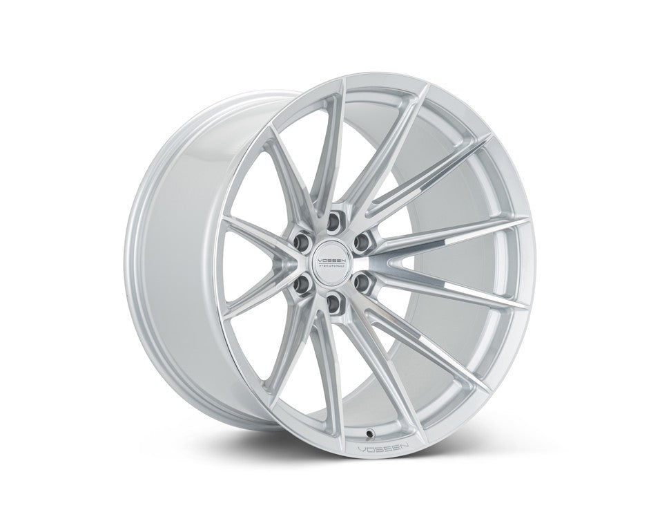22" Vossen HFX2 Silver Polished 22x12 Concave Wheels Fits Ford F150 2021 and Up