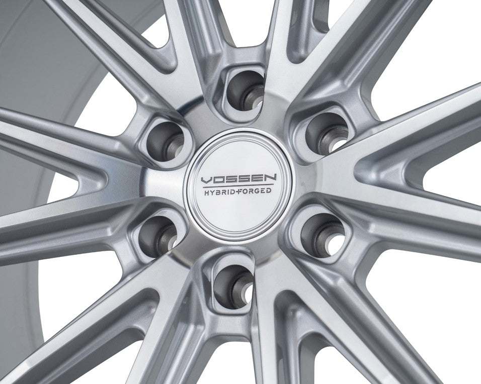 22" Vossen HFX2 Silver Polished 22x9.5 Concave Wheels Fits Cadillac Escalade