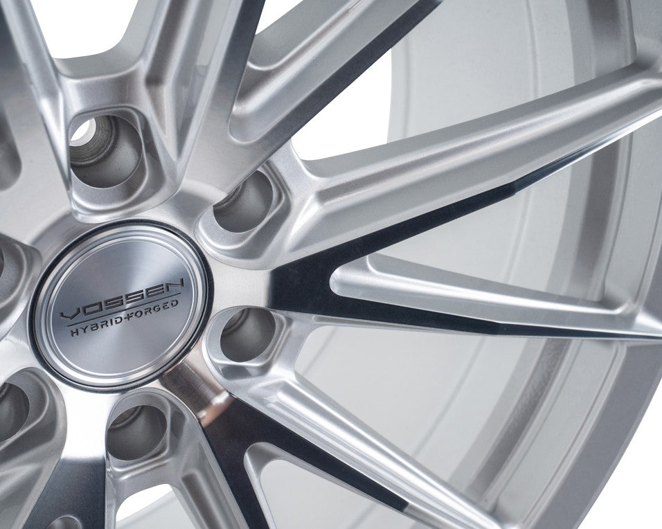 17" Vossen HFX2 Silver Polished 17x9 Concave Wheels Fits Toyota Tacoma 2nd Gen