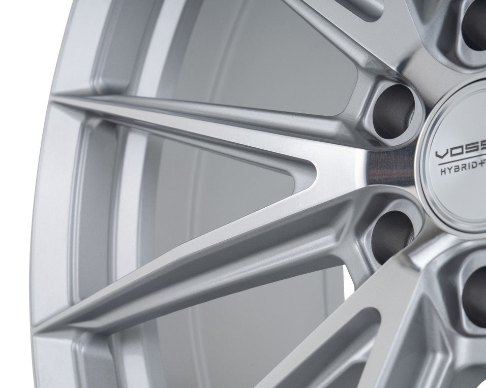 18" Vossen HFX2 Silver Polished 18x9 Concave Wheels Rims Fits Ford Bronco