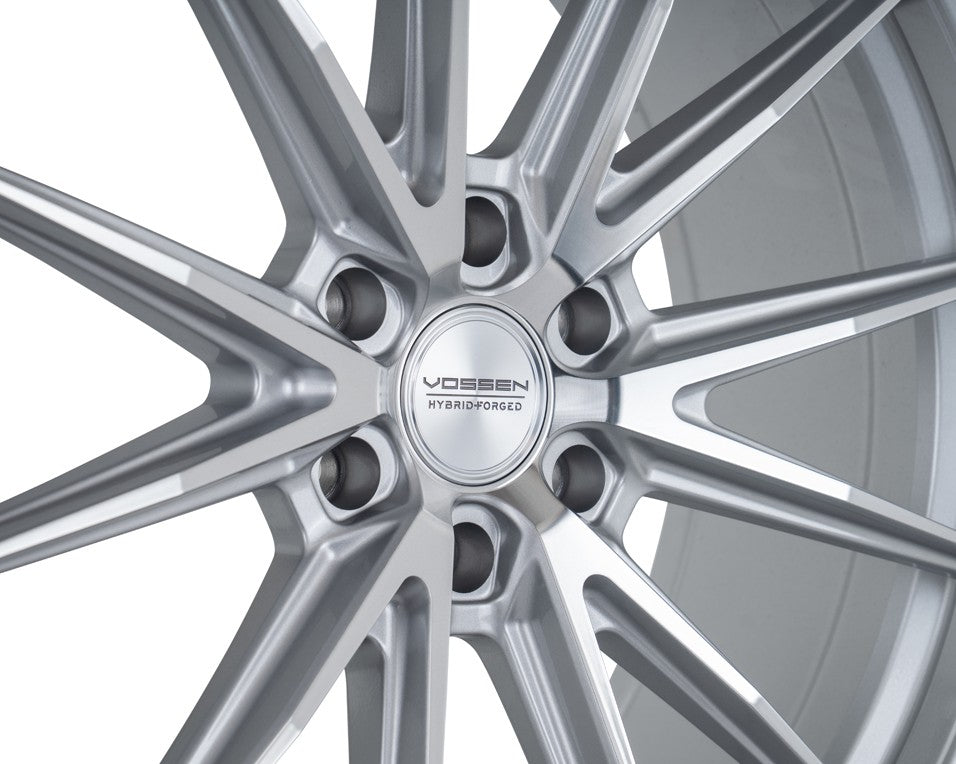 24" Vossen HFX2 Silver Polished 24x10 Concave Wheels Rims Fits Chevrolet Tahoe