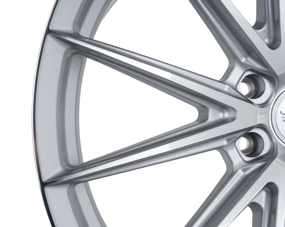 24" Vossen HFX2 Silver Polished 24x10 Concave Wheels Fits Ford F150 2021 and Up