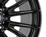 20" Vossen HFX2 Gloss Black 20x10 Wheels Fits Chevy Silverado HD 2001-2010
