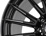 24" Vossen HFX2 Gloss Black 24x10 Concave Wheels Fits GMC Sierra 2500HD 3500HD
