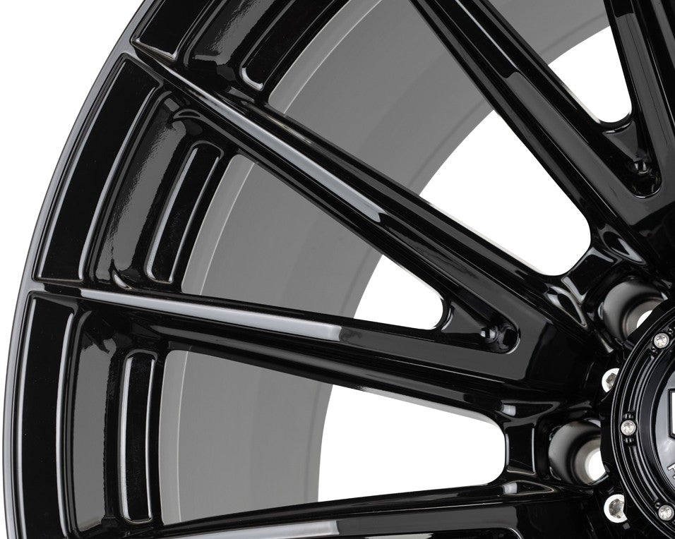 20" Vossen HFX2 Gloss Black 20x10 Concave Wheels Fits GMC Sierra HD 2001-2010